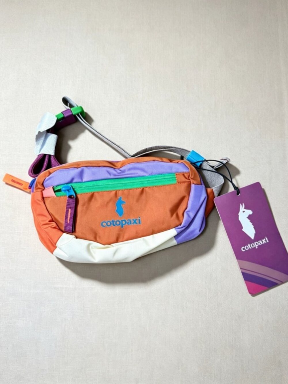 Cotopaxi Del Día Multicolor Waist Bag
